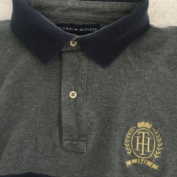 Stylish Vintage Tommy Hilfiger Men's Polo Shirt - Picture 5 of 8